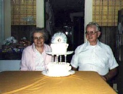 Bruce Dorrough; Julia (Judy) Kish Dorrough; wedding anniversary; Family Parents